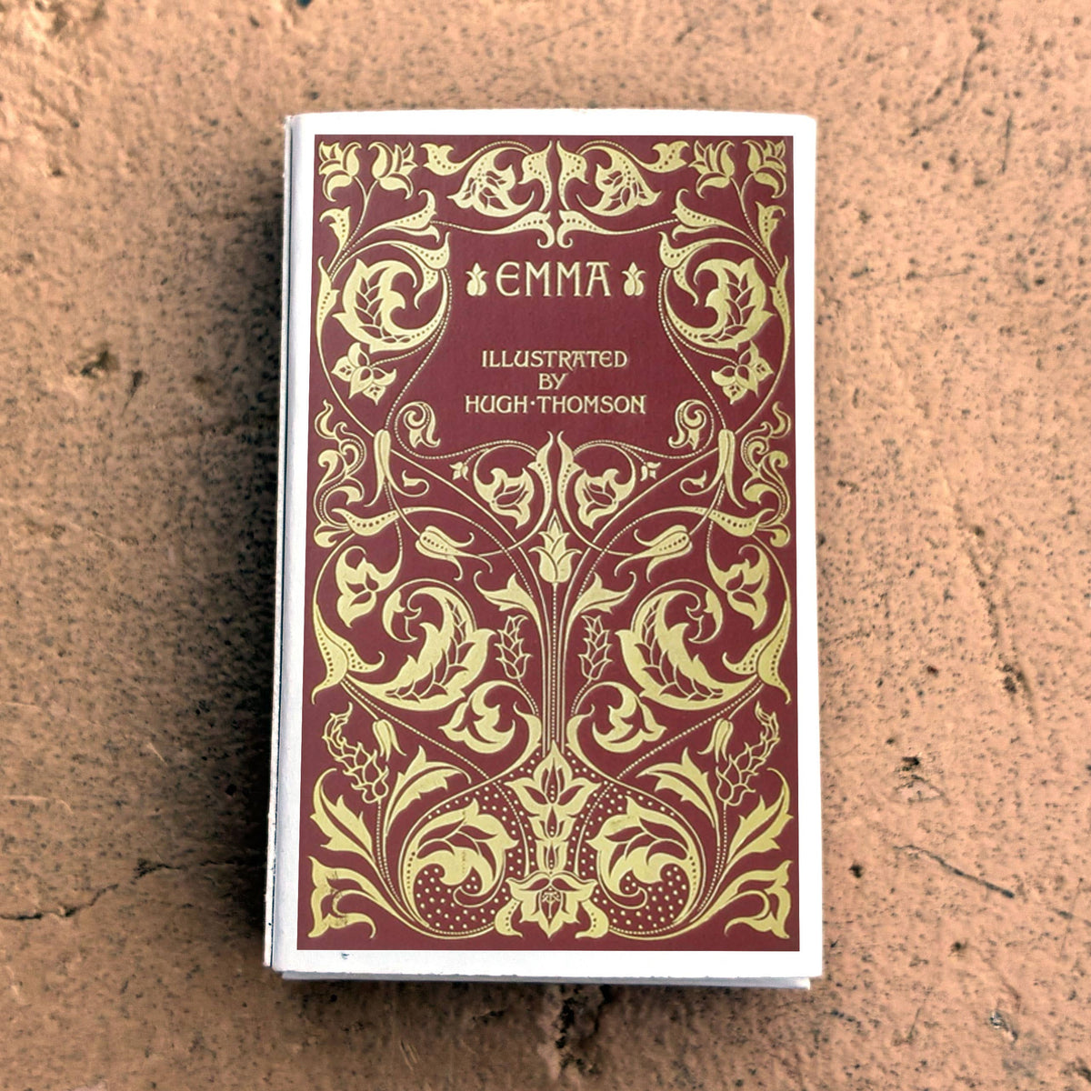 Emma Austen Matchbook Cover, Classic Novel Memorabilia, Vintage Literary Ephemera, Reader Gift