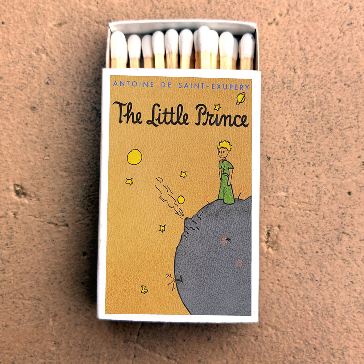 The Little Prince Matchbook, Classic Book Cover, Literary Home Decor (15-20 Matches)