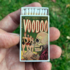 Voodoo Horror Comic Matchbox – Vintage Pulp Art Matches, Gothic Halloween Décor
