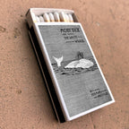 Moby-Dick Matchbox – Herman Melville Literary Matches, Nautical Book Lover Gift