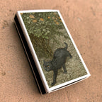 Tomasso Black Cat Matchbook, Vintage Collectible, Halloween Decor (15-20 Matches)