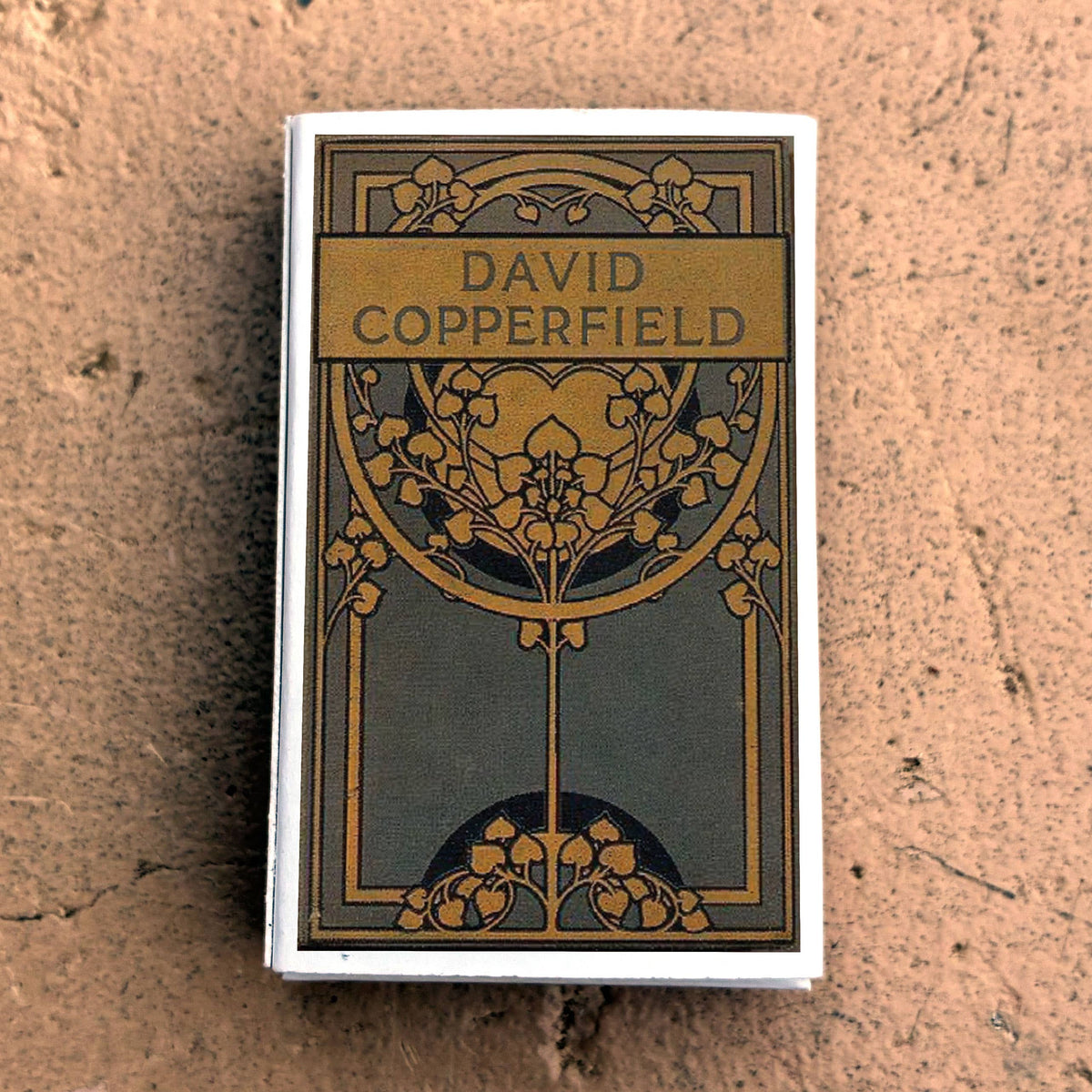 David Copperfield Dickens Matchbook, Classic Literature Collectible, Vintage Cover (15-20 Matches)