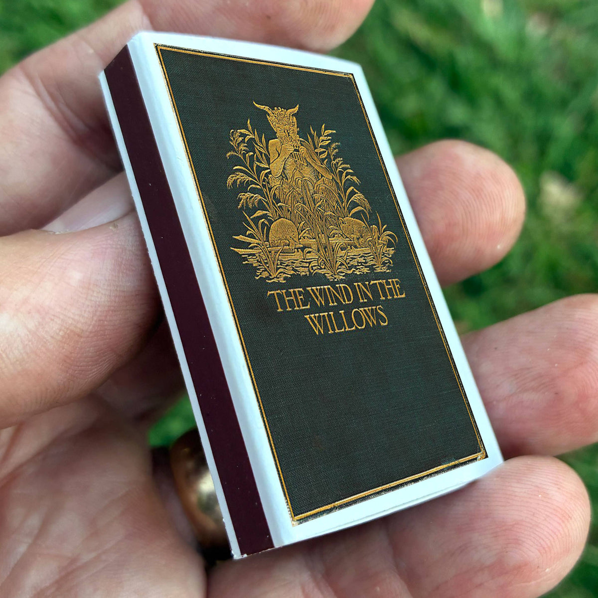 Wind in the Willows Matchbook Cover, Classic Children's Literature Collectible, Vintage Literary Ephemera