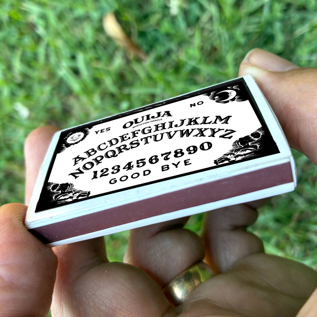 Ouija Board Matchbook, Vintage Occult Collectible, Mystical Matchbook Cover, Candle & Incense Accessory, Gothic Home Decor, Witchy Gift