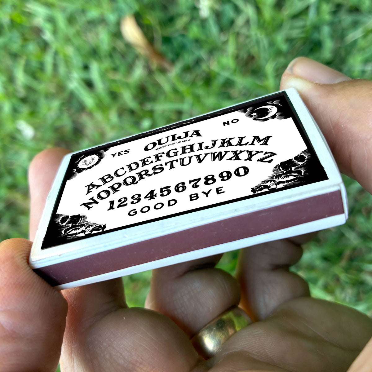 Ouija Board Matchbook, Vintage Occult Collectible, Mystical Matchbook Cover, Candle & Incense Accessory, Gothic Home Decor, Witchy Gift