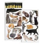 Cat Pack Matchbox – Decorative Safety Matches, Cat Lover Gift