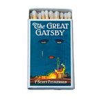 The Great Gatsby Matchbox – F. Scott Fitzgerald Literary Matches, Book Lover Gift