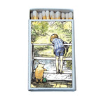 Winnie the Pooh Poohsticks Matchbook, Classic Children's Book Collectible, Vintage Matchbook Cover, Book Lover Gift, Candle Lighting Accessory