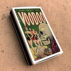 Voodoo Horror Comic Matchbox – Vintage Pulp Art Matches, Gothic Halloween Décor