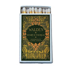 Walden Thoreau Matchbook, Classic Literature Collectible, Vintage Matchbook Cover, Henry David Thoreau Book Lover Gift, Candle & Incense Accessory