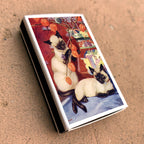 Siamese Cat Matchbox | Decorative Matches for Candles & Incense | Cat Lover Home Decor Gift