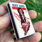 Vintage Gay Life Magazine Matchbook, Retro LGBTQ Collectible, Pride Memorabilia