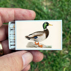 Vintage Mallard Duck Matchbook, Waterfowl Collectible, Nature Lover Gift (20-23 Matches)