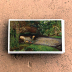Ophelia by Millais Matchbook, Vintage Art Collectible, Pre-Raphaelite Matchbook Cover, Home Decor for Candles