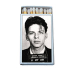 Classic Crooner Mug Shot Matchbox, Vintage Inspired Home Decor