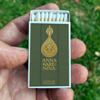 Anna Karenina Matchbook, Vintage Literary Art Collectible, Reader Gift, Candle Lighting Accessory, Bookish Decor