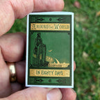 Jules Verne Around the World in 80 Days Matchbook, Literary Collectible Gift Matches