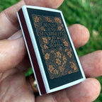 Jane Austen Matchbook, Sense and Sensibility Literary Collectible, Vintage Matchbook Cover, Classic Literature Decor