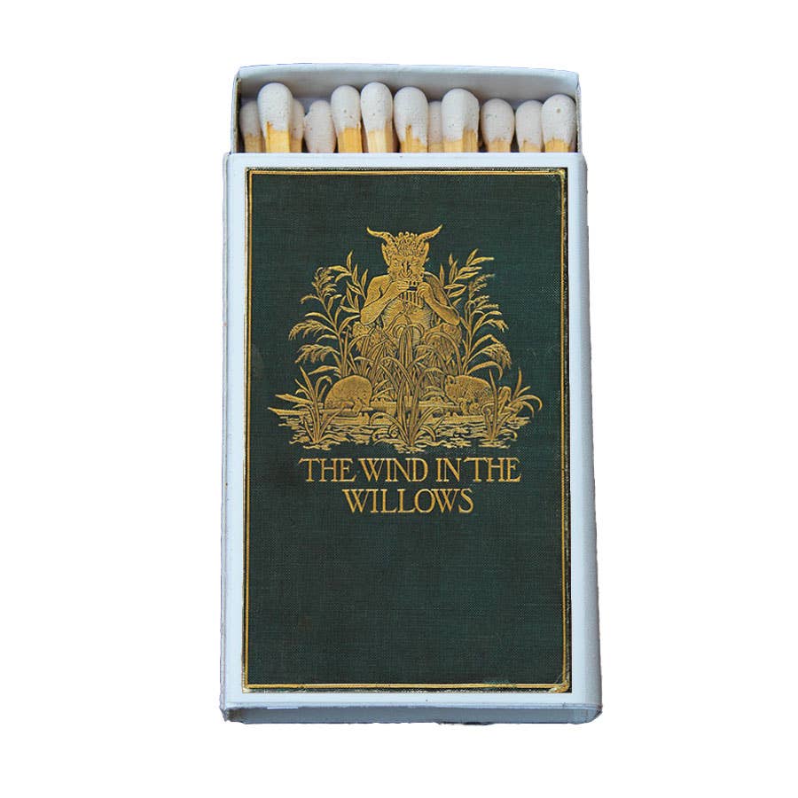 Wind in the Willows Matchbook Cover, Classic Children's Literature Collectible, Vintage Literary Ephemera