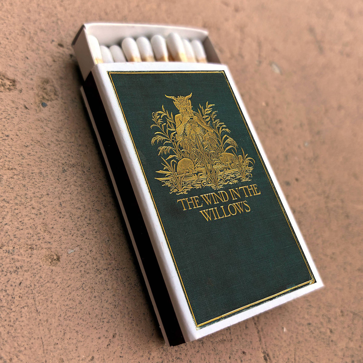 Wind in the Willows Matchbook Cover, Classic Children's Literature Collectible, Vintage Literary Ephemera