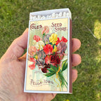 Large Sweet Pea Flower Matchbox – 4-Inch Long Candle Matches, Botanical Home Décor, Floral Gardener Gift