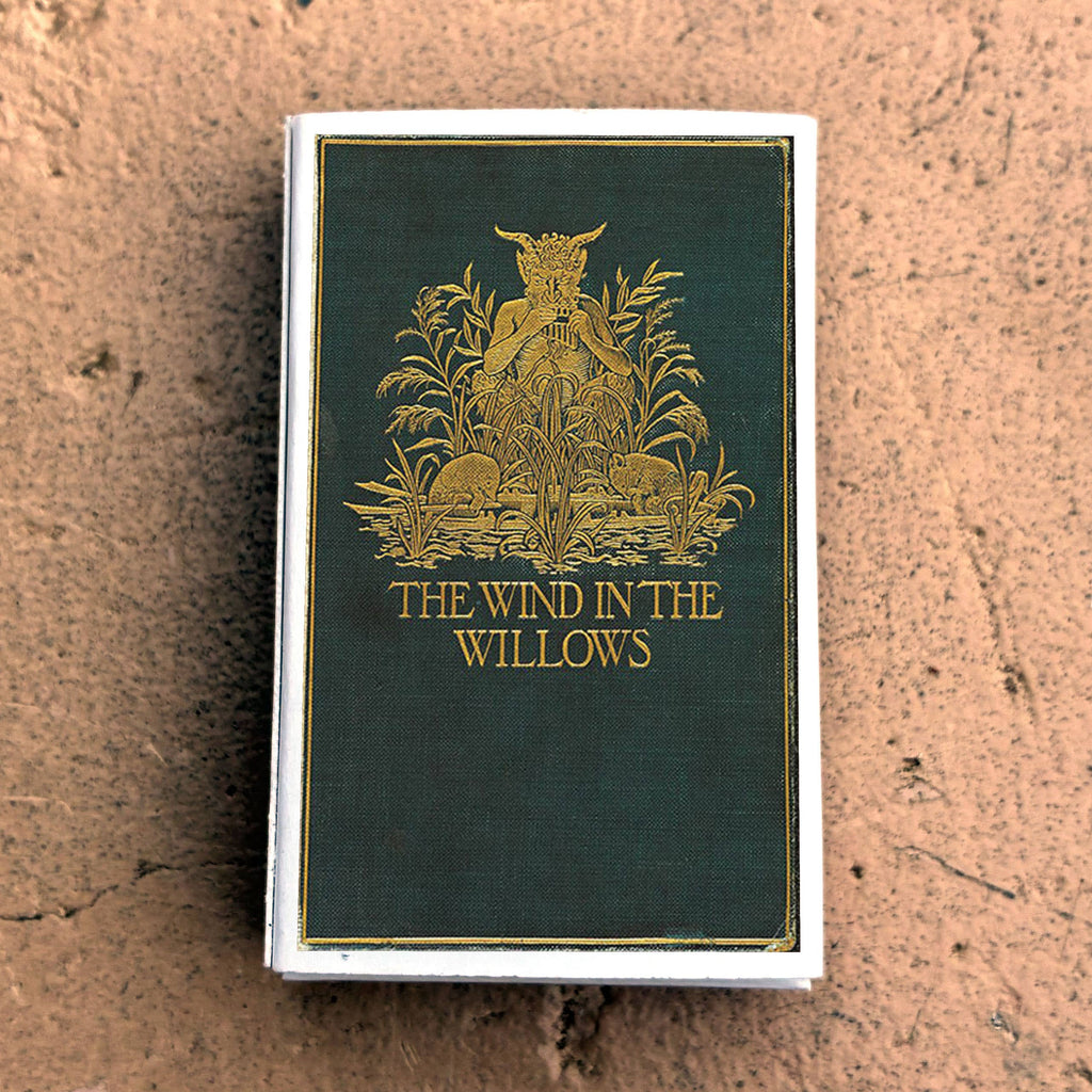Wind in the Willows Matchbook Cover, Classic Children's Literature Collectible, Vintage Literary Ephemera