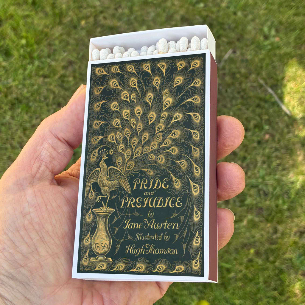 Pride and Prejudice Matchbox – Extra-Long Literary Candle Matches