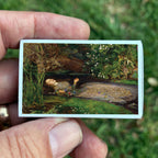 Ophelia by Millais Matchbook, Vintage Art Collectible, Pre-Raphaelite Matchbook Cover, Home Decor for Candles