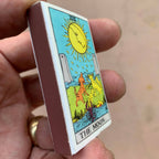 The Moon Tarot Matchbox – Major Arcana Matches, Witchy Candle Accessory, Mystical Gift