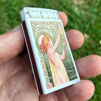 Absinthe Matchbook Cover, Vintage Art Nouveau Poster Collectible, Home Decor for Candles & Incense