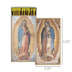 Guadalupe Matchbox – Decorative Safety Matches, Religious Gift