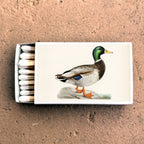 Vintage Mallard Duck Matchbook, Waterfowl Collectible, Nature Lover Gift (20-23 Matches)