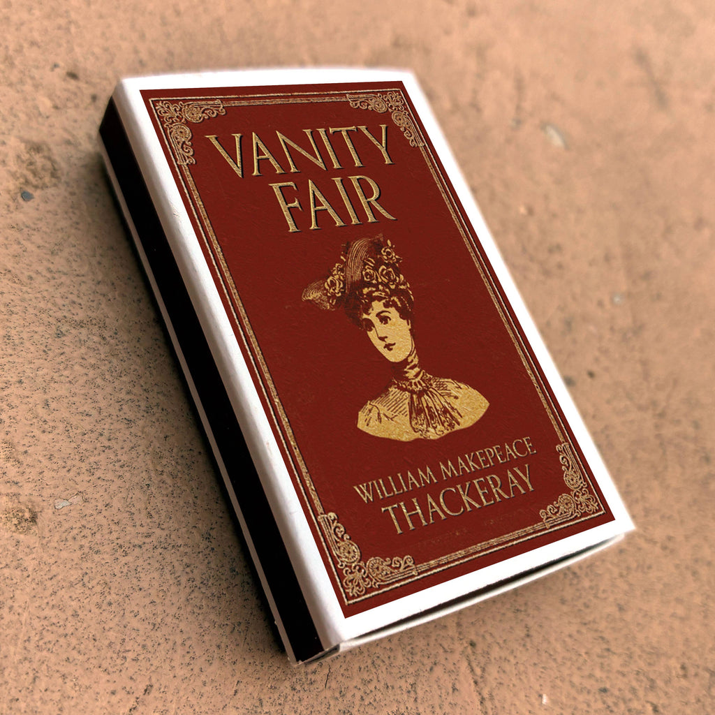 Vanity Fair Thackeray Matchbook, Classic Literature Collectible, Book Lover Gift