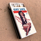 Vintage Gay Life Magazine Matchbook, Retro LGBTQ Collectible, Pride Memorabilia
