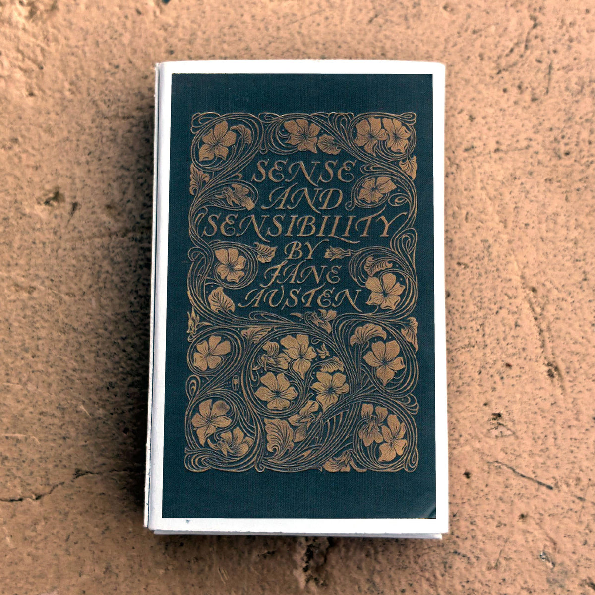 Jane Austen Matchbook, Sense and Sensibility Literary Collectible, Vintage Matchbook Cover, Classic Literature Decor