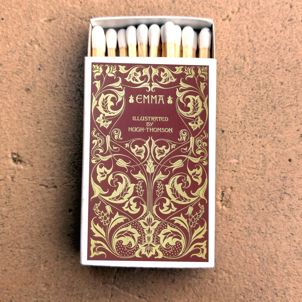 Emma Austen Matchbook Cover, Classic Novel Memorabilia, Vintage Literary Ephemera, Reader Gift