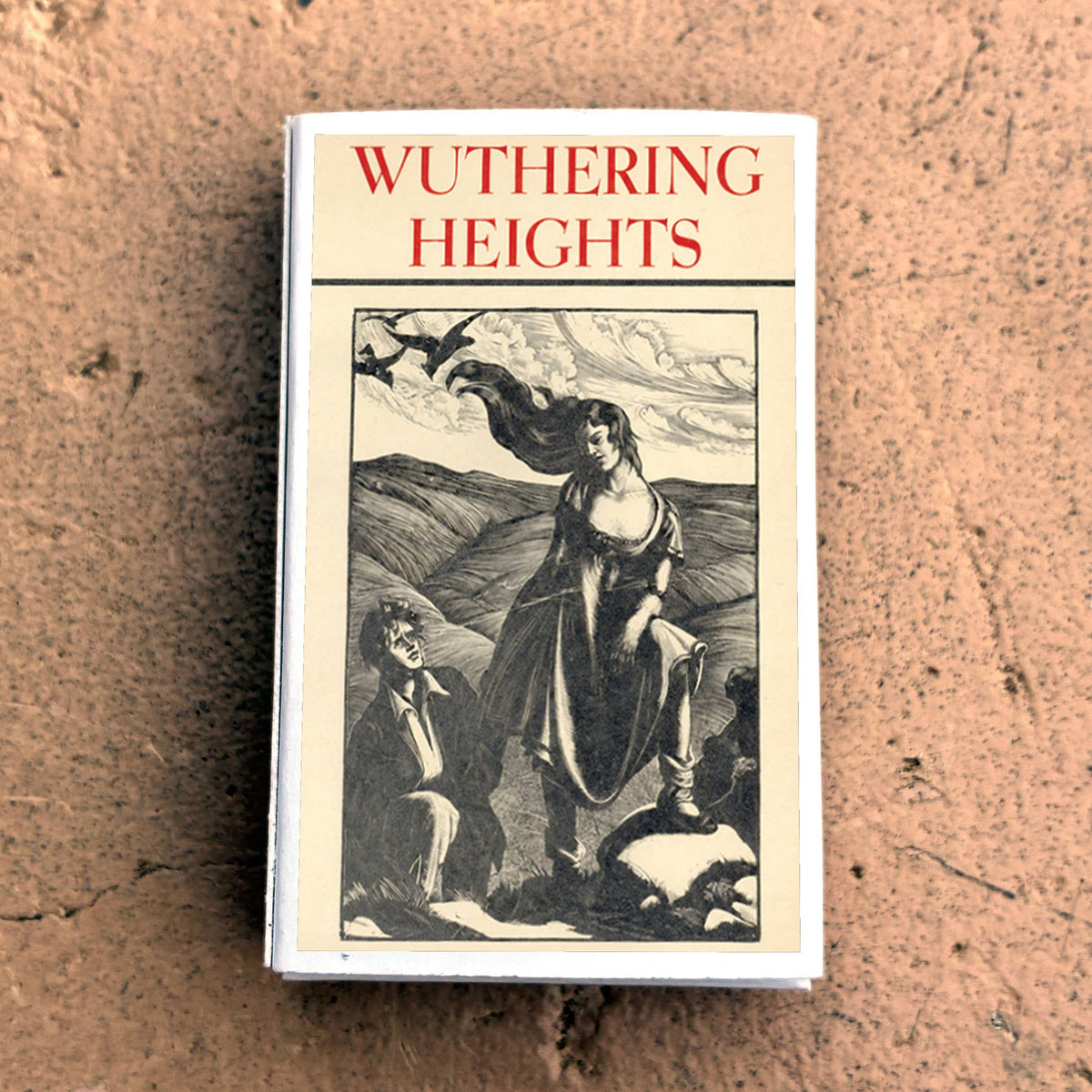 Wuthering Heights Brontë Matchbook, Classic Literature Collectible, Candle Accessory
