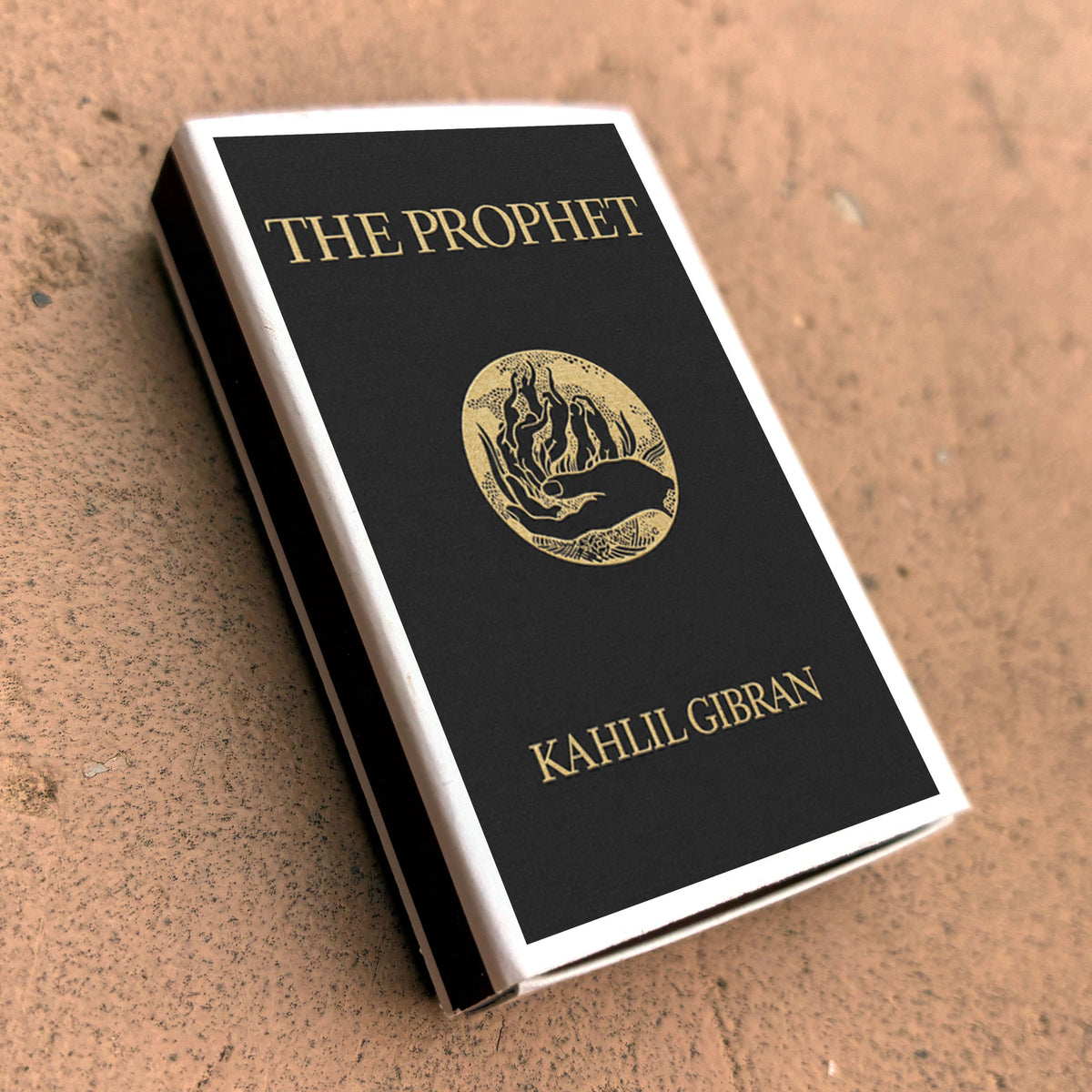 The Prophet Gibran Matchbook Cover, Inspirational Literature Collectible, Vintage Literary Ephemera, Reader Gift