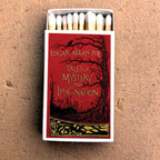 Edgar Allan Poe Matchbox – Tales of Mystery and Imagination, Gothic Literary Gift