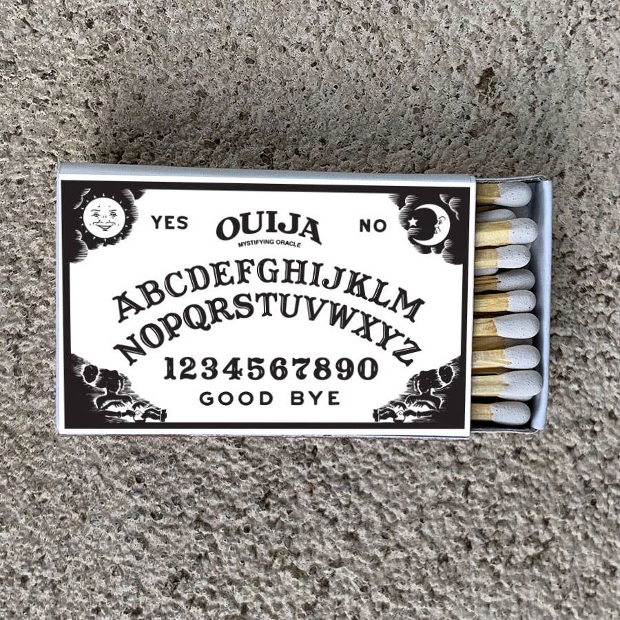 Ouija Board Matchbook, Vintage Occult Collectible, Mystical Matchbook Cover, Candle & Incense Accessory, Gothic Home Decor, Witchy Gift