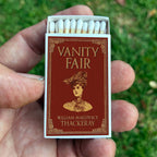 Vanity Fair Thackeray Matchbook, Classic Literature Collectible, Book Lover Gift