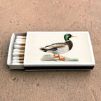 Vintage Mallard Duck Matchbook, Waterfowl Collectible, Nature Lover Gift (20-23 Matches)
