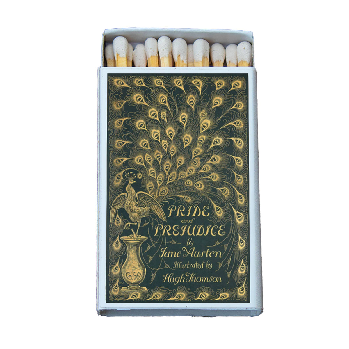 Pride and Prejudice Matchbook, Jane Austen Book Lover Gift, Candle Accessory