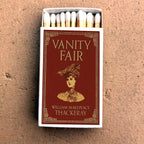 Vanity Fair Thackeray Matchbook, Classic Literature Collectible, Book Lover Gift