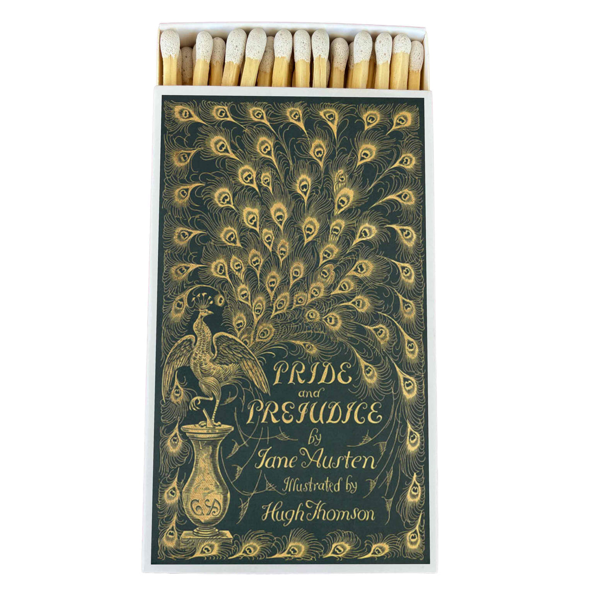 Pride and Prejudice Matchbox – Extra-Long Literary Candle Matches