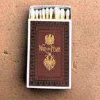 War and Peace Tolstoy Matchbook, Classic Literature Collectible, Book Lover Gift