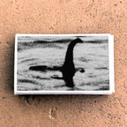 Loch Ness Monster Matchbook, Cryptid Collectible, Vintage Matchbook Cover, Nessie Home Decor, Candle Lighting Accessory, Mythical Creature Gift