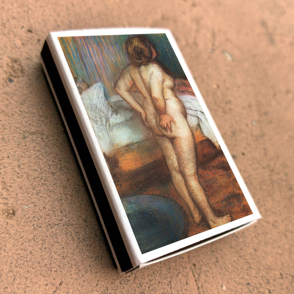 Edgar Degas Matchbook, Impressionist Art Collectible, Candle Lighting Accessory (1886)