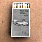 Moby-Dick Matchbox – Herman Melville Literary Matches, Nautical Book Lover Gift