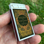 Walden Thoreau Matchbook, Classic Literature Collectible, Vintage Matchbook Cover, Henry David Thoreau Book Lover Gift, Candle & Incense Accessory